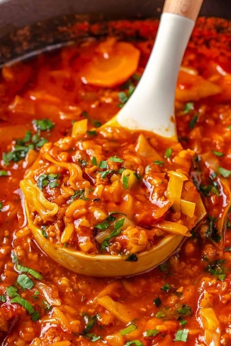 cabbage roll soup
