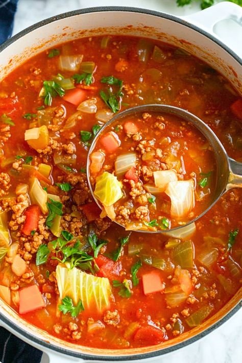 cabbage roll soup
