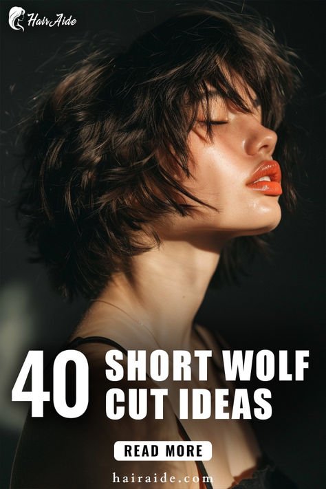 wolf cut
