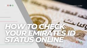 Emirates ID status