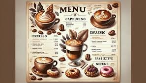 pick up coffee menu